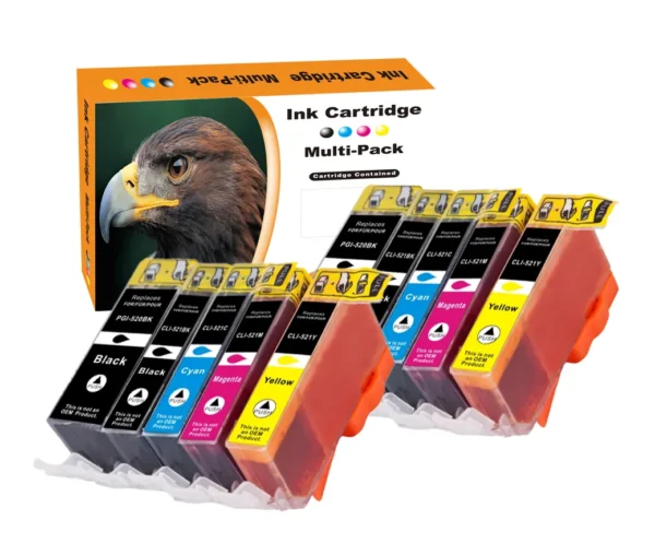 geschikt voor Canon PGI-520/CLI-521 multipack